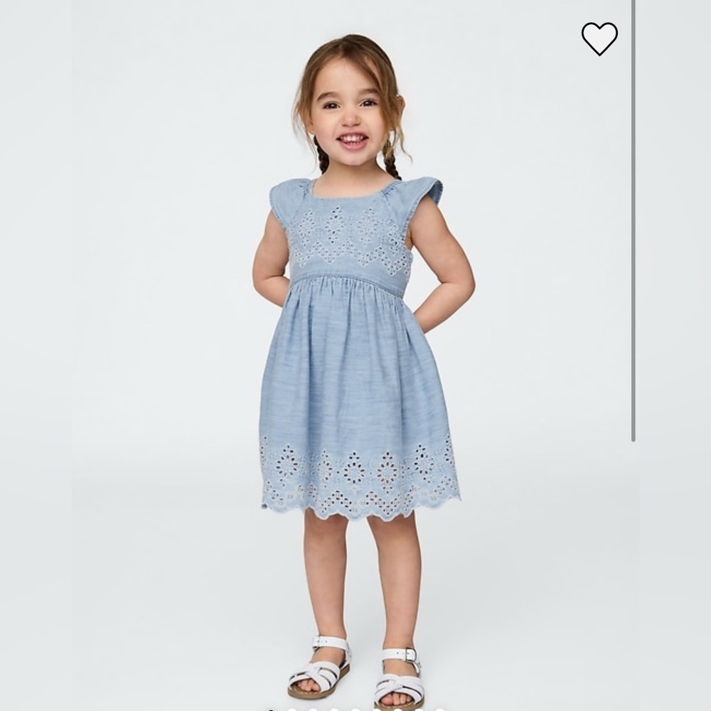 NWT Gap Toddler Eyelet Dress